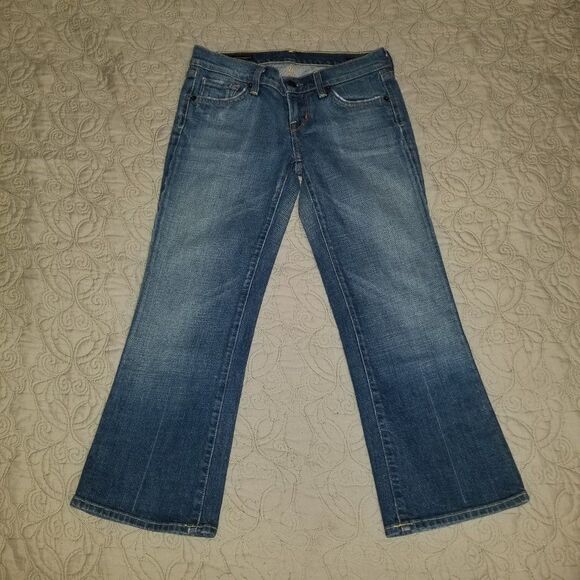 Citizens Of Humanity Denim - Citizens Of Humanity Kelly #063 medium wash cropped jeans sz 26 10581